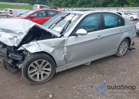 2007 BMW 328I из США, поврежденный, VIN WBAVC535X7FZ77507